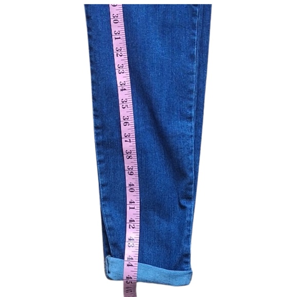 Blashe Strapless Denim Jumpsuit M Corset Style Retro Y2K Feminine Streetwear - Picture 6 of 9